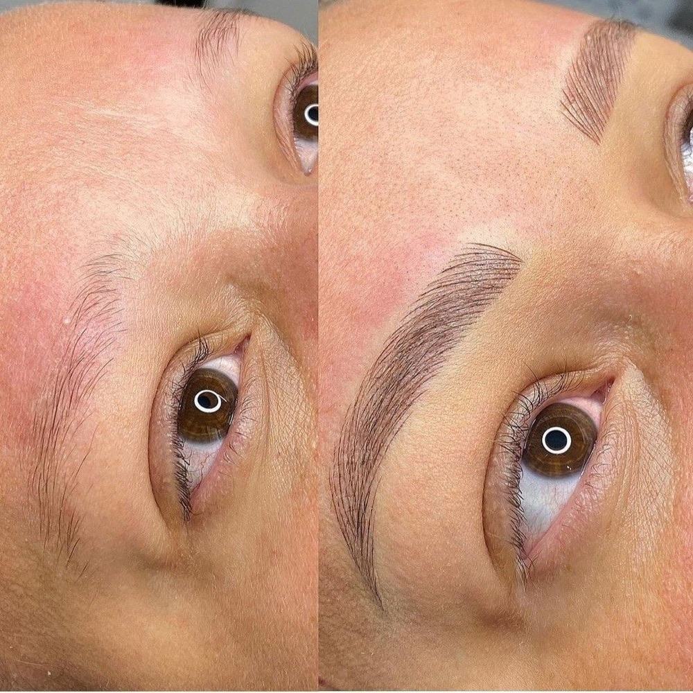 Antes y después de una micropigmentación de cejas pelo a pelo: el estándar de excelencia que documenta esta guía